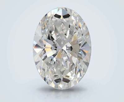 3.03ct D VS1 Rare Carat Ideal Cut Oval Lab Grown Diamond