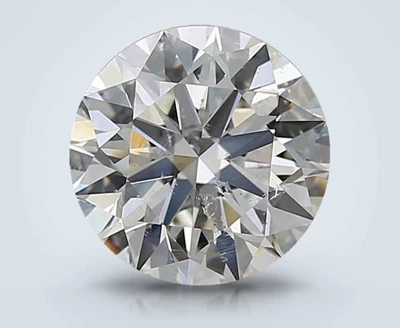 3.50ct J SI2 Rare Carat Ideal Cut Round Diamond
