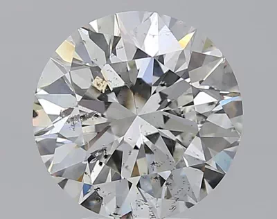 3.52ct H SI2 Rare Carat Ideal Cut Round Diamond