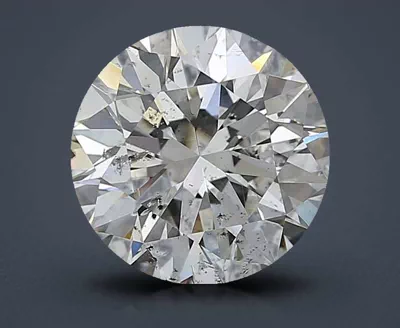 3.52ct H SI2 Rare Carat Ideal Cut Round Diamond