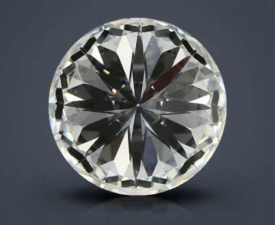 3.34ct J VVS2 Rare Carat Ideal Cut Round Diamond