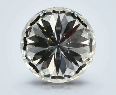 3.34ct J VVS2 Rare Carat Ideal Cut Round Diamond