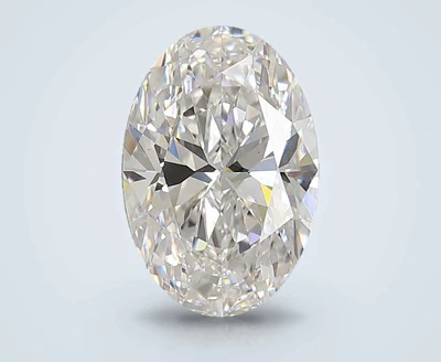 3.07ct D VS1 Rare Carat Ideal Cut Oval Lab Grown Diamond