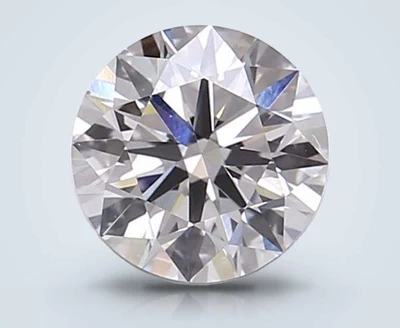 1.26ct H VVS2 Rare Carat Ideal Cut Round Lab Grown Diamond