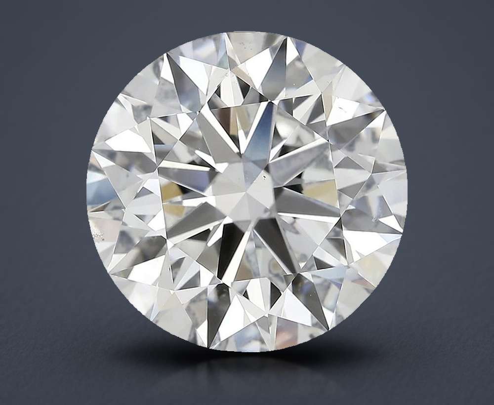 8.15ct G SI1 Rare Carat Ideal Cut Round Diamond