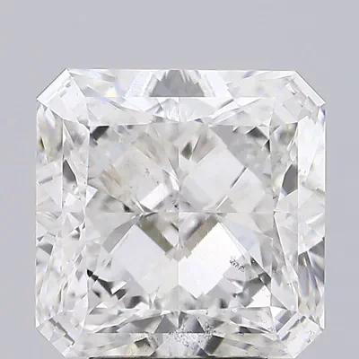 5.00ct G SI1 Rare Carat Ideal Cut Radiant Lab Grown Diamond