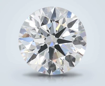 0.61ct D FL Rare Carat Ideal Cut Round Lab Grown Diamond