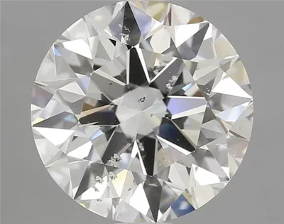 3.00ct I SI2 Rare Carat Ideal Cut Round Diamond