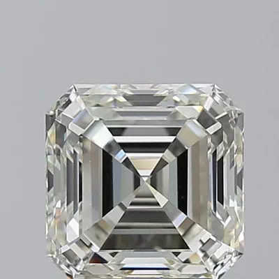 3.01ct K VS1 Excellent Cut Asscher Diamond