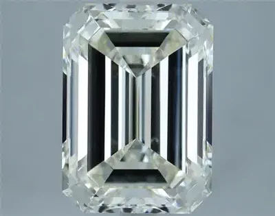 4.51ct I VVS1 Rare Carat Ideal Cut Emerald Diamond