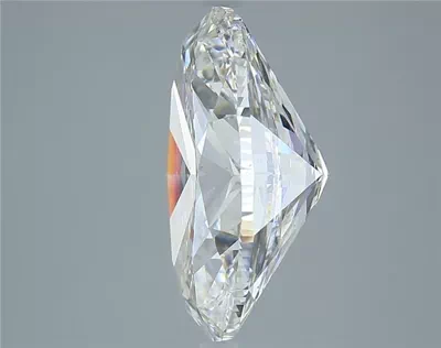 7.02ct F SI1 Rare Carat Ideal Cut Oval Diamond