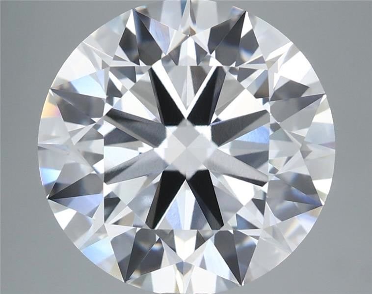 6.06ct F VVS1 Rare Carat Ideal Cut Round Lab Grown Diamond