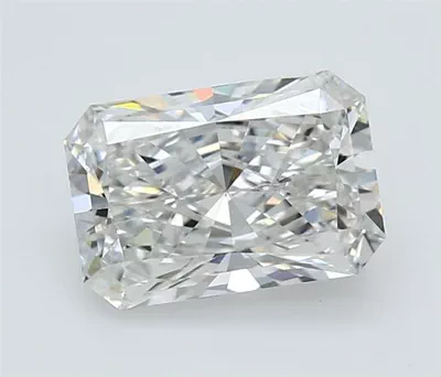 2.72ct F VVS2 Rare Carat Ideal Cut Radiant Lab Grown Diamond