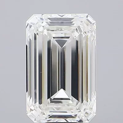 17.03ct G VS1 Rare Carat Ideal Cut Emerald Lab Grown Diamond