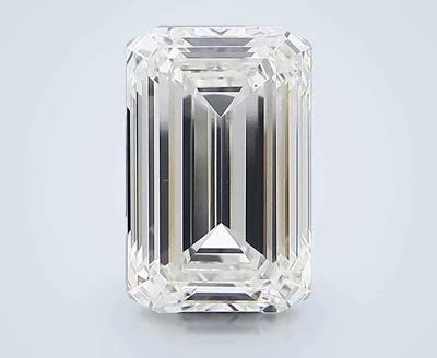 17.03ct G VS1 Rare Carat Ideal Cut Emerald Lab Grown Diamond