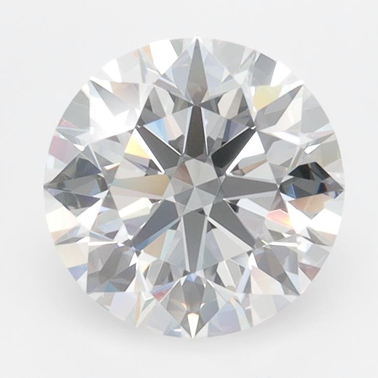1.49ct D VVS1 Rare Carat Ideal Cut Round Lab Grown Diamond