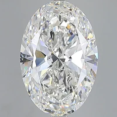 15.36ct F VVS2 Very Good Cut Oval Lab Grown Diamond