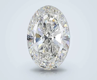 15.36ct F VVS2 Very Good Cut Oval Lab Grown Diamond