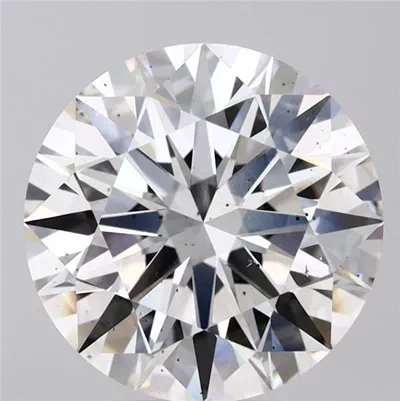 5.00ct F SI1 Rare Carat Ideal Cut Round Lab Grown Diamond
