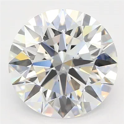 3.11ct F VS2 Rare Carat Ideal Cut Round Lab Grown Diamond