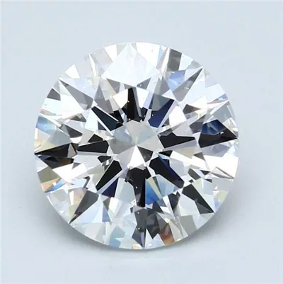 5.02ct E SI1 Rare Carat Ideal Cut Round Diamond