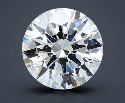 5.02ct E SI1 Rare Carat Ideal Cut Round Diamond