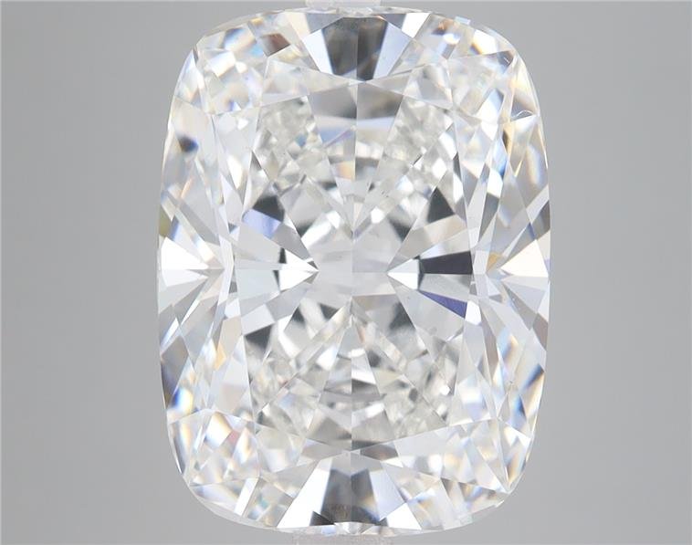 9.04ct F VS1 Rare Carat Ideal Cut Cushion Lab Grown Diamond