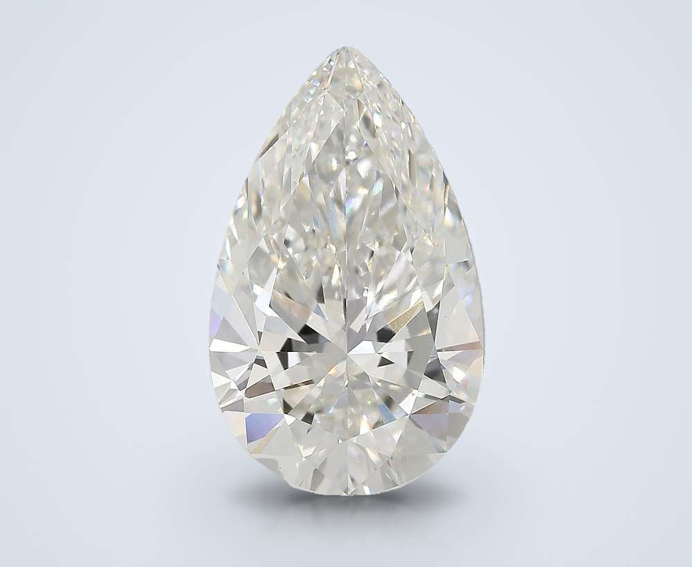 9.02ct F VS1 Rare Carat Ideal Cut Pear Lab Grown Diamond
