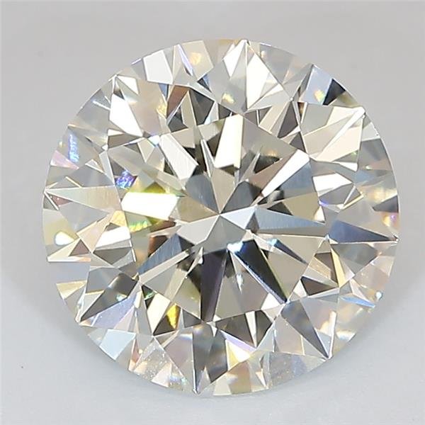 3.12ct J VVS2 Rare Carat Ideal Cut Round Lab Grown Diamond