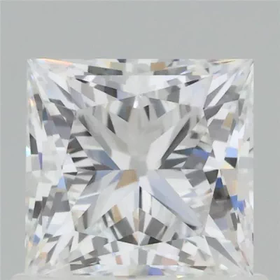 0.81ct D VVS2 Rare Carat Ideal Cut Princess Lab Grown Diamond