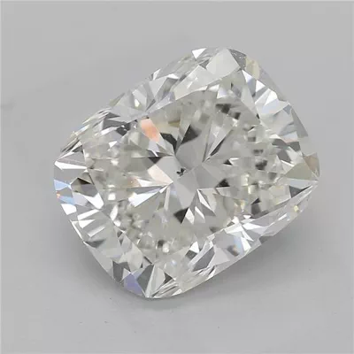 2.71ct J SI1 Very Good Cut Cushion Diamond