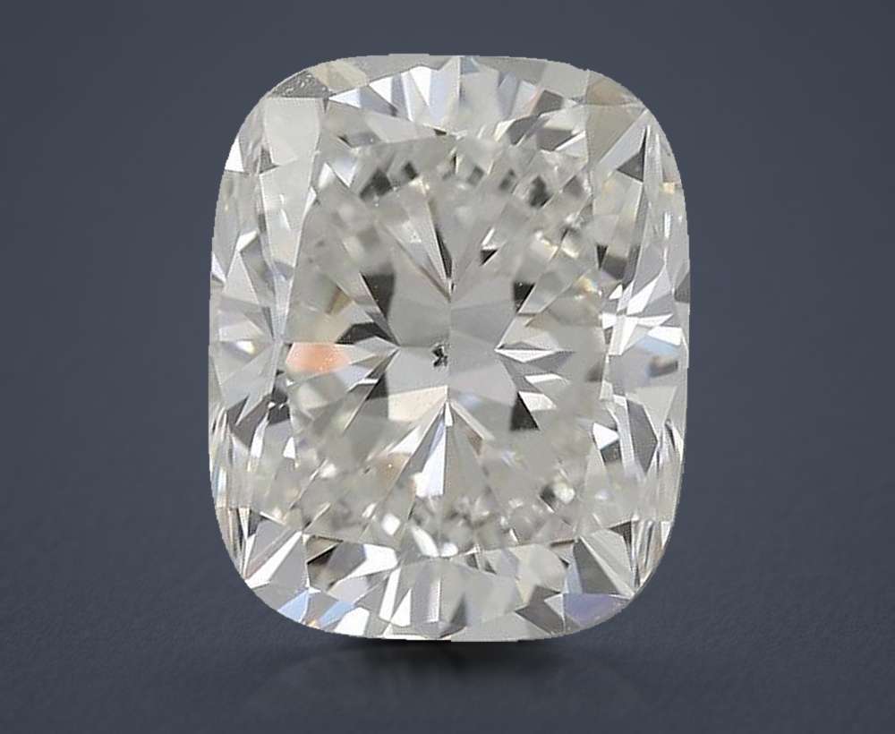 2.71ct J SI1 Very Good Cut Cushion Diamond