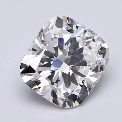 5.51ct E VVS2 Rare Carat Ideal Cut Cushion Lab Grown Diamond