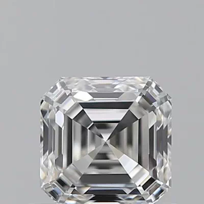 0.70ct F VS1 Rare Carat Ideal Cut Asscher Diamond