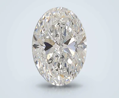 2.07ct D VVS2 Rare Carat Ideal Cut Oval Lab Grown Diamond