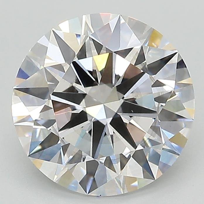 2.53ct E SI1 Rare Carat Ideal Cut Round Lab Grown Diamond