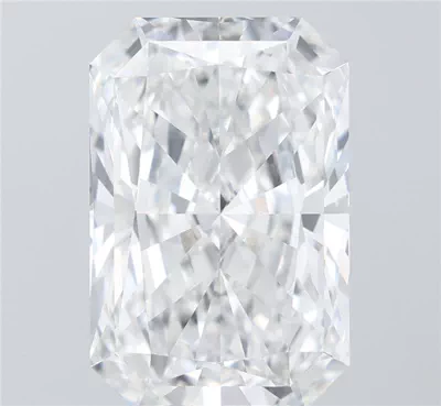 10.06ct F VVS2 Rare Carat Ideal Cut Radiant Lab Grown Diamond