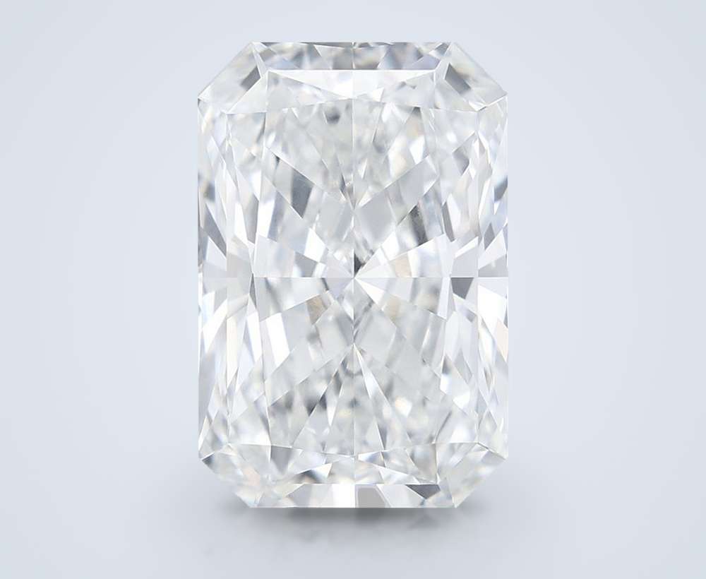10.06ct F VVS2 Rare Carat Ideal Cut Radiant Lab Grown Diamond