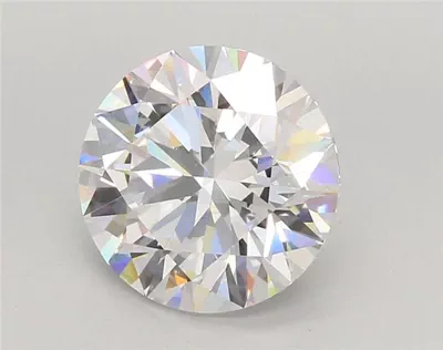 3.56ct D VVS2 Rare Carat Ideal Cut Round Lab Grown Diamond
