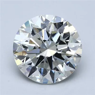 5.66ct I VS1 Rare Carat Ideal Cut Round Diamond