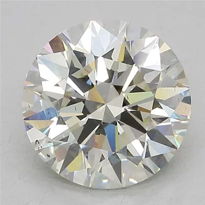 2.74ct J SI1 Rare Carat Ideal Cut Round Lab Grown Diamond