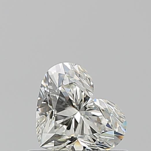 0.53ct K IF Rare Carat Ideal Cut Heart Diamond