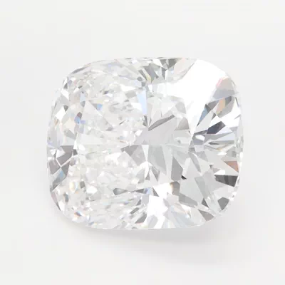 4.04ct D VVS2 Rare Carat Ideal Cut Cushion Lab Grown Diamond
