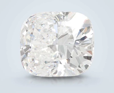 4.04ct D VVS2 Rare Carat Ideal Cut Cushion Lab Grown Diamond