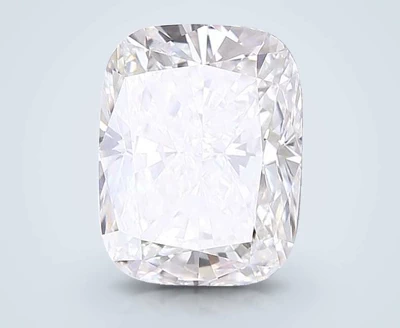 5.43ct F VVS2 Rare Carat Ideal Cut Cushion Lab Grown Diamond