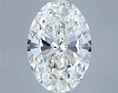 10.09ct F VVS2 Rare Carat Ideal Cut Oval Lab Grown Diamond