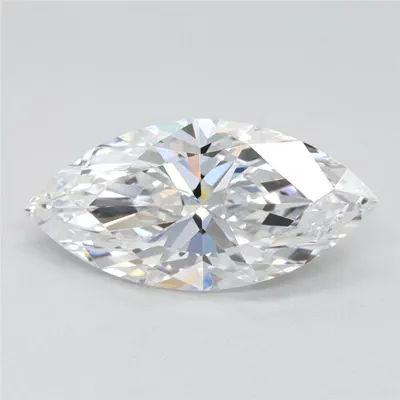 1.65ct D VVS1 Rare Carat Ideal Cut Marquise Lab Grown Diamond