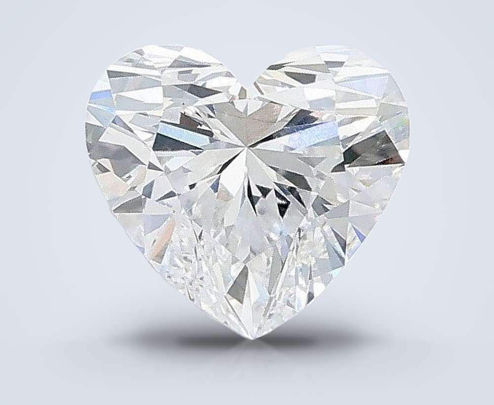 1.09ct E VS1 Rare Carat Ideal Cut Heart Lab Grown Diamond