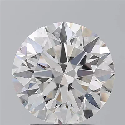 2.73ct H SI1 Rare Carat Ideal Cut Round Diamond