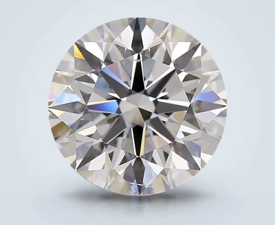 5.59ct F SI1 Rare Carat Ideal Cut Round Lab Grown Diamond